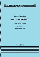 Gallabartnit Vocal Score cover